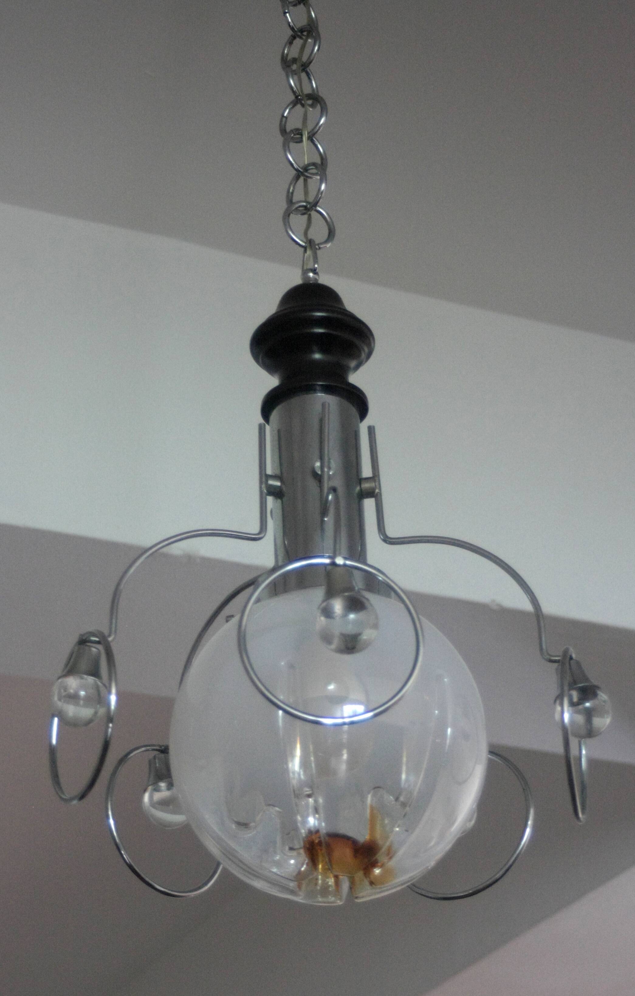 Lustre Mazzega, Italie années 70