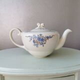 Mid-century porcelain teapot P. Regout Maastricht 1950s