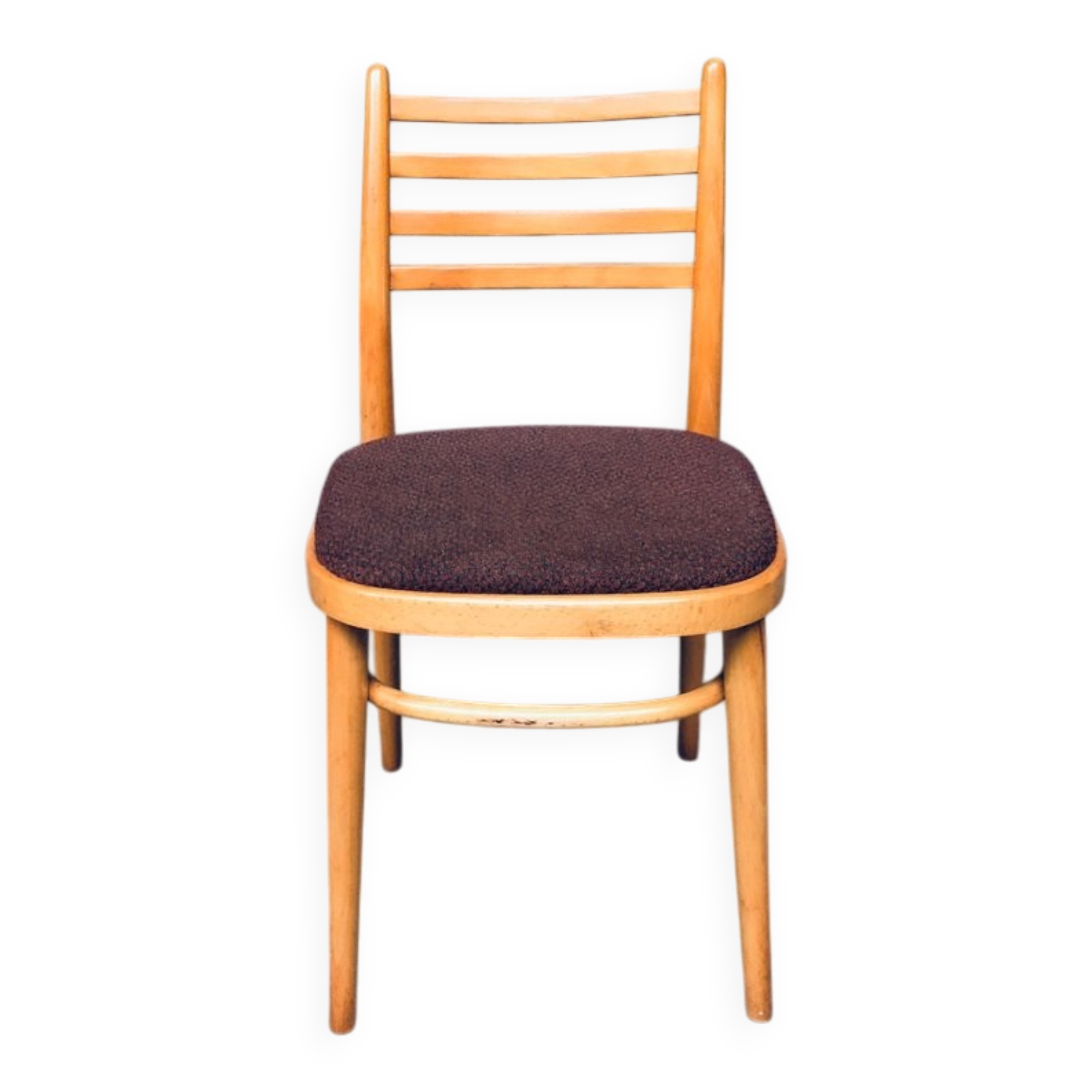 Mid-Century Modern Dining Chairs from Ton, Czechoslovakia, 1968, Set of 4