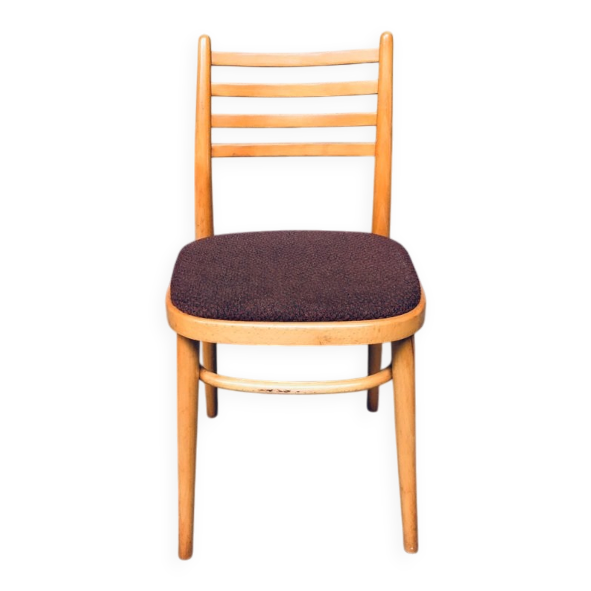 Mid-Century Modern Dining Chairs from Ton, Czechoslovakia, 1968, Set of 4