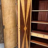 Art Deco wardrobe in rosewood
