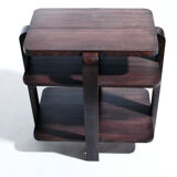 Modernist art deco mahogany side table 1940