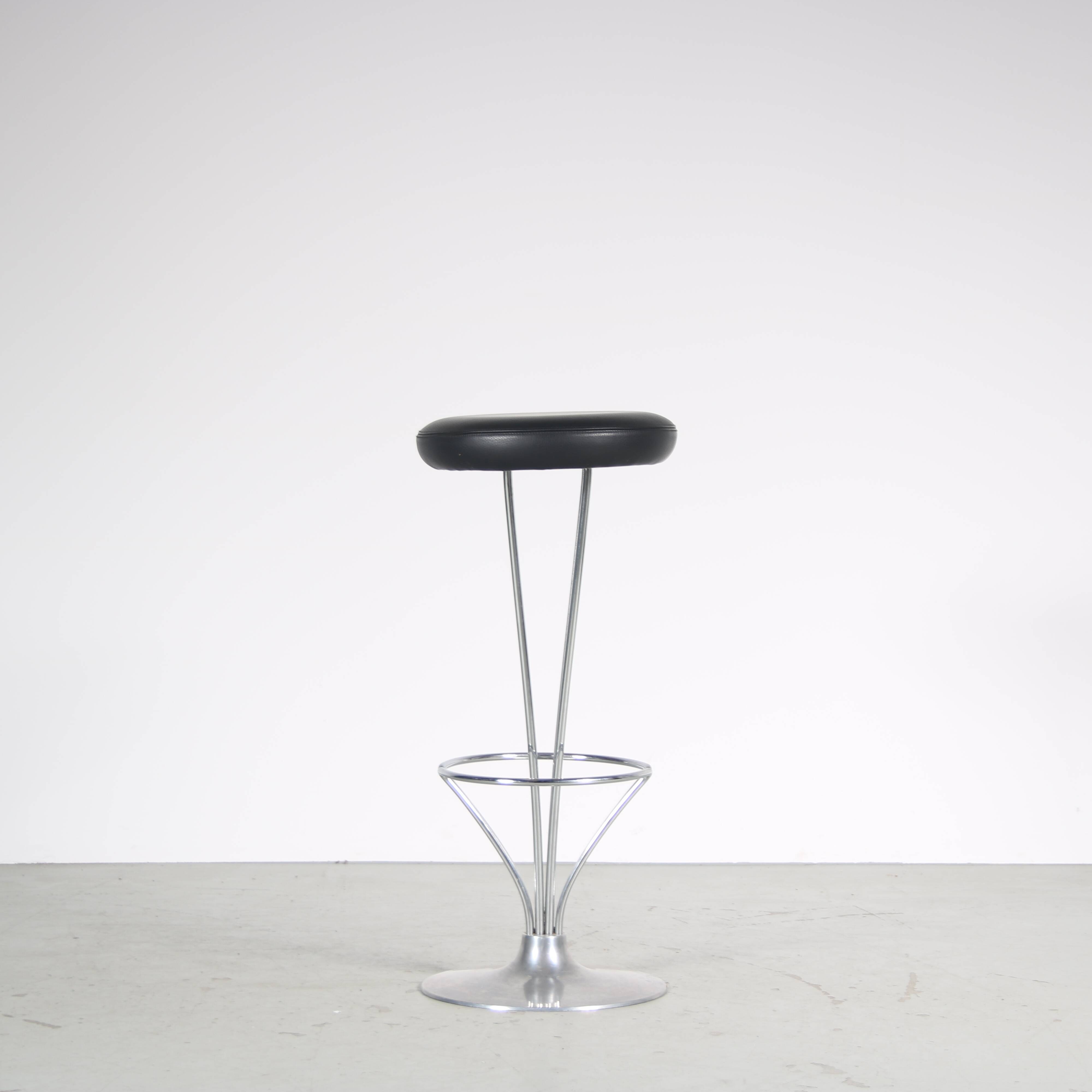 Tabourets de bar des années 2000 par Piet Hein pour Fritz Hansen, Danemark