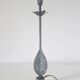 Table lamp – Vintage base and fringed floral shade