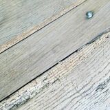 Vintage solid wood coffee table