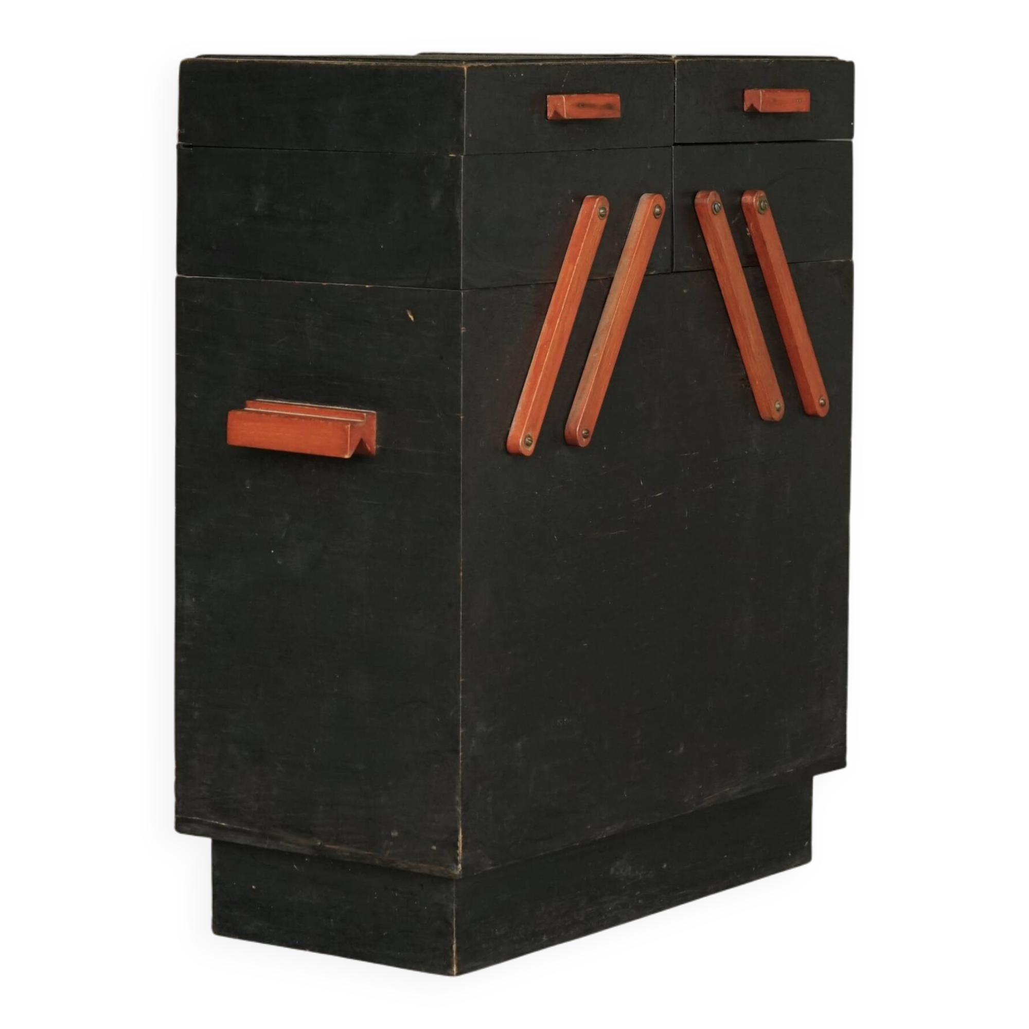 Dutch modernist sewing cabinet. 1930s.