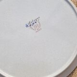 Plate set of 5 St Amand vintage Sologne model
