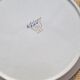 Plate set of 5 St Amand vintage Sologne model