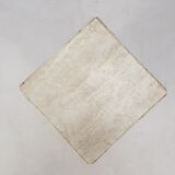 Italian travertine side table or pedestal, 1980's