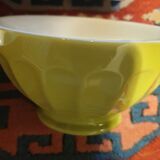 Ribbed ceramic bowls