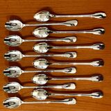 Christofle cluny 12 spoons 19.5 cm cocktail mazagran jam soda new condition