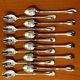 Christofle cluny 12 spoons 19.5 cm cocktail mazagran jam soda new condition