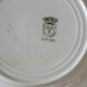 4 flat plates Terre de Fer Saint Amand and Hamage summer model