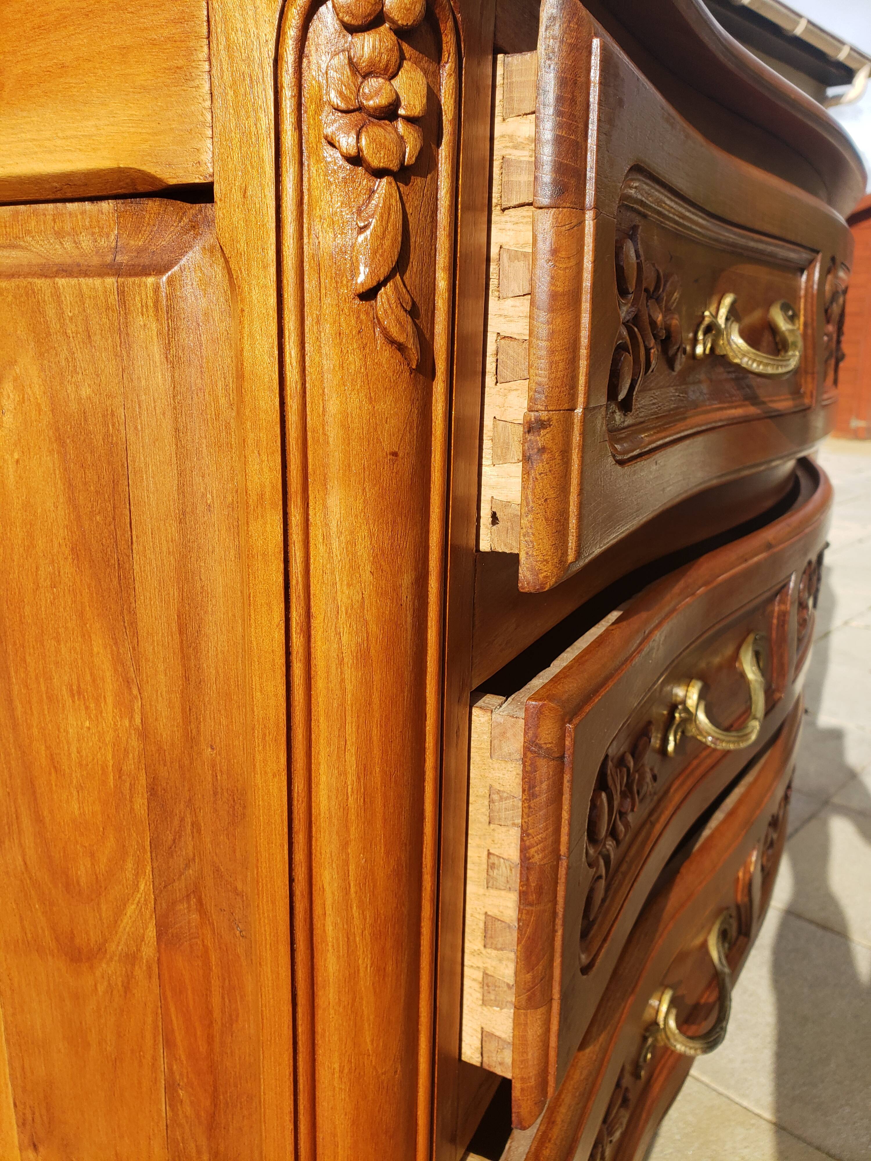 Antique Commode in Baroque Art Deco Style Louis XV