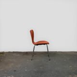 4 chaises Fritz Hansen Butterfly rembourrées