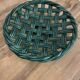 Woven ceramic basket type Vallauris