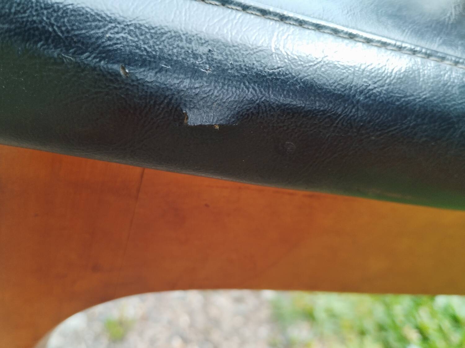 Series of 6 old Scandinavian design chairs