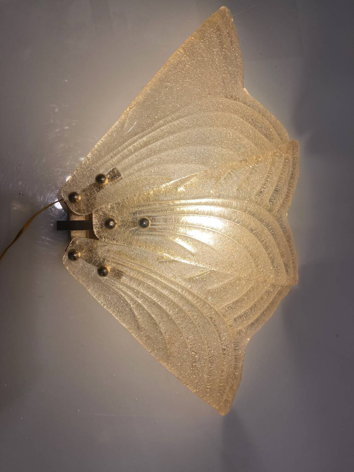 Appliques en Verre de Murano Lot de 2