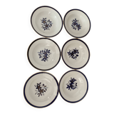 Colette deep plates from Moulin des Loups