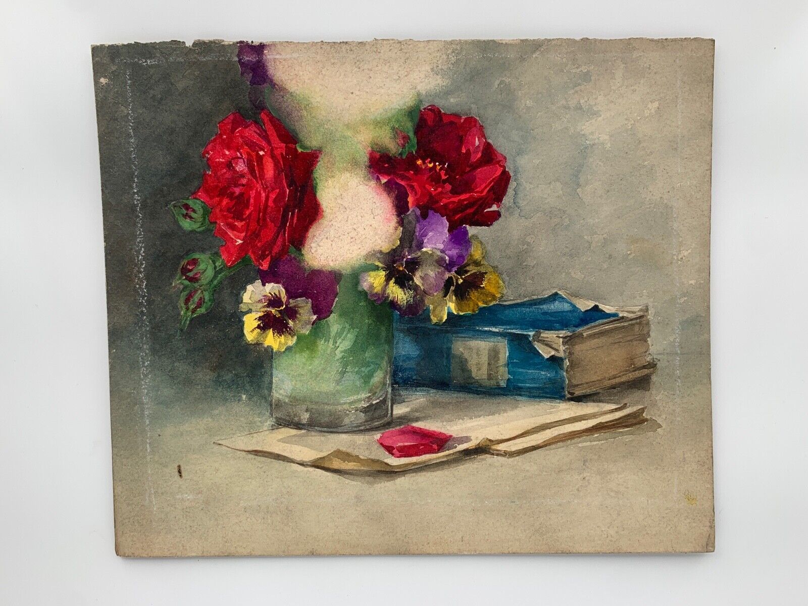 Watercolor on paper gabrielle guillot de raffaillac still life
