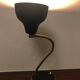 Brass bedside lamp from the 1950s