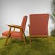 Pair of vintage mid-century armchairs – Scandinavian design from the 50s-60s