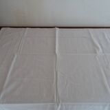 Lot 2 old embroidered pillowcases in cotton 66 x 66
