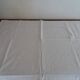 Lot 2 taies d'oreillers brodées anciennes en coton 66 x 66