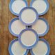 Service à dessert vintage Villeroy et Boch
