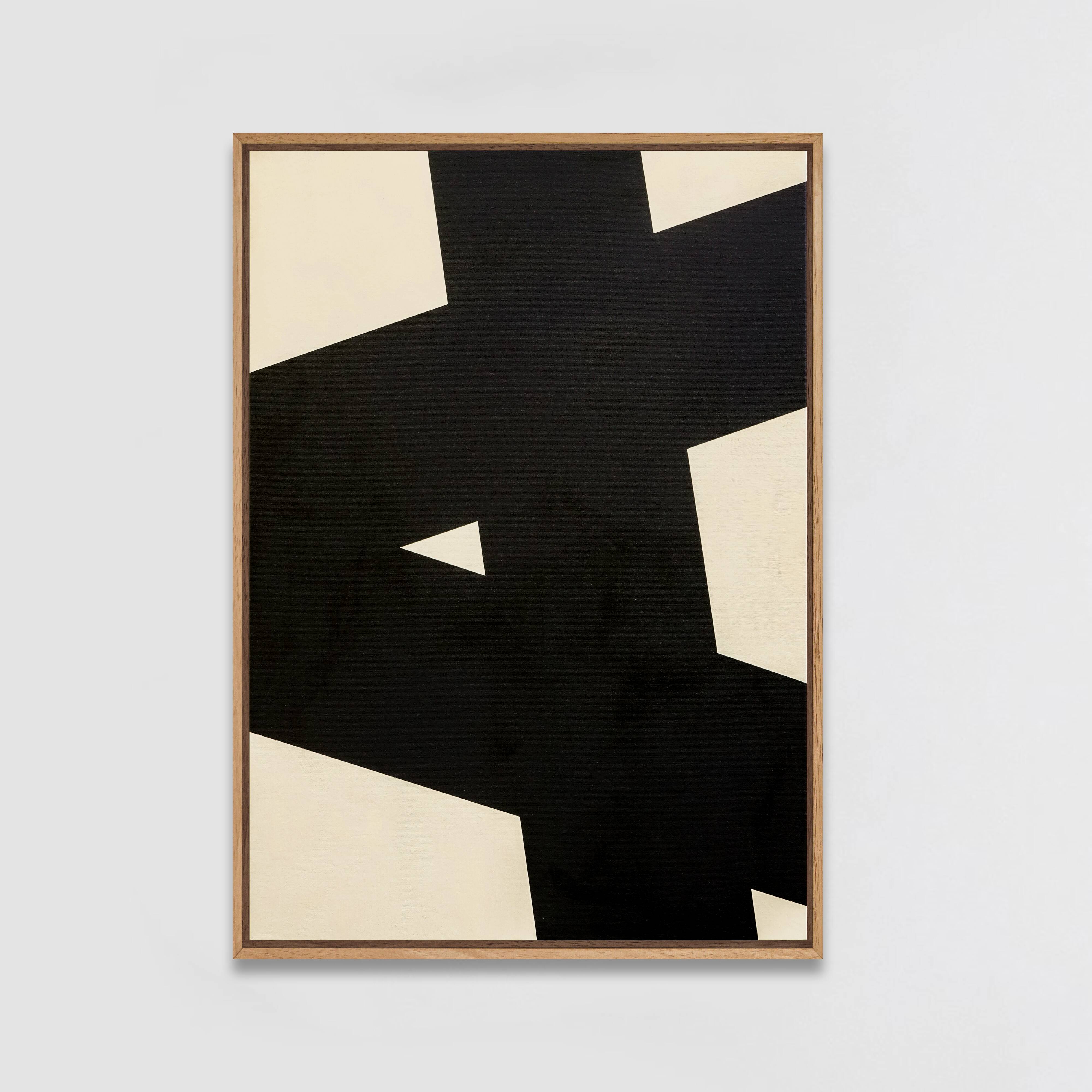 Original minimalist and abstract painting, B14