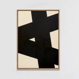 Original minimalist and abstract painting, B14
