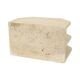 Vintage Travertine Natural Stone Magazine Rack – 1970s