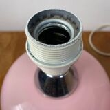 Table lamp in plain pink