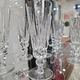 12 Saint-Louis Guernesey model champagne flutes in cut crystal