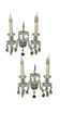Crystal Bohemian Sconces Set of 2 