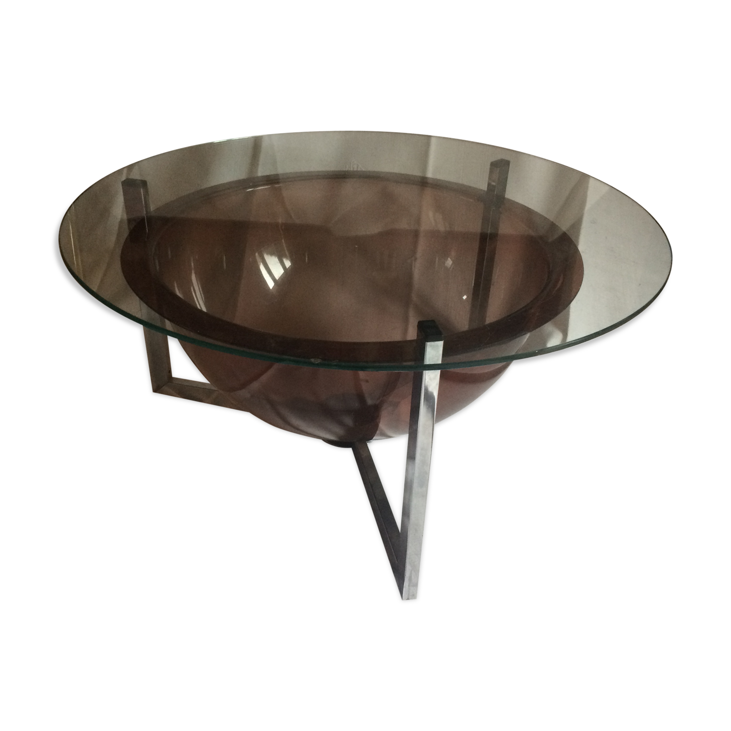 Table low space age 1970
