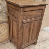 Old Burmese teak bedside table