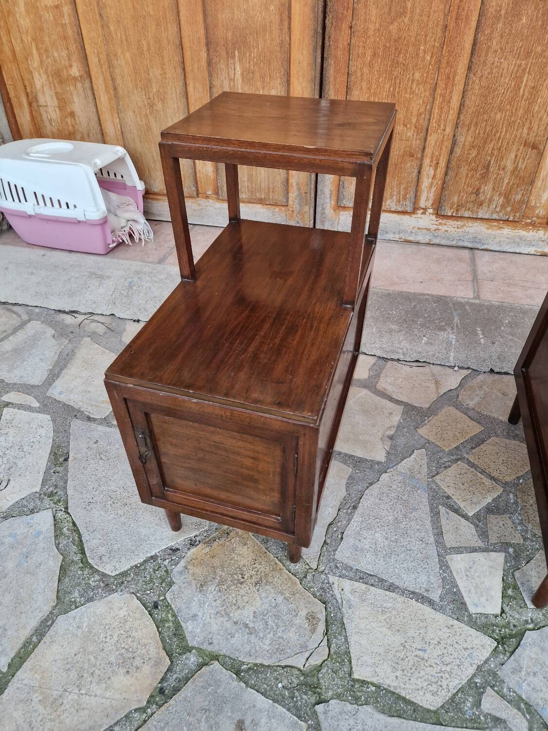 2 bedside tables from the 1950s