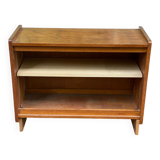 Scandinavian wooden shelf from the 70s and 60s