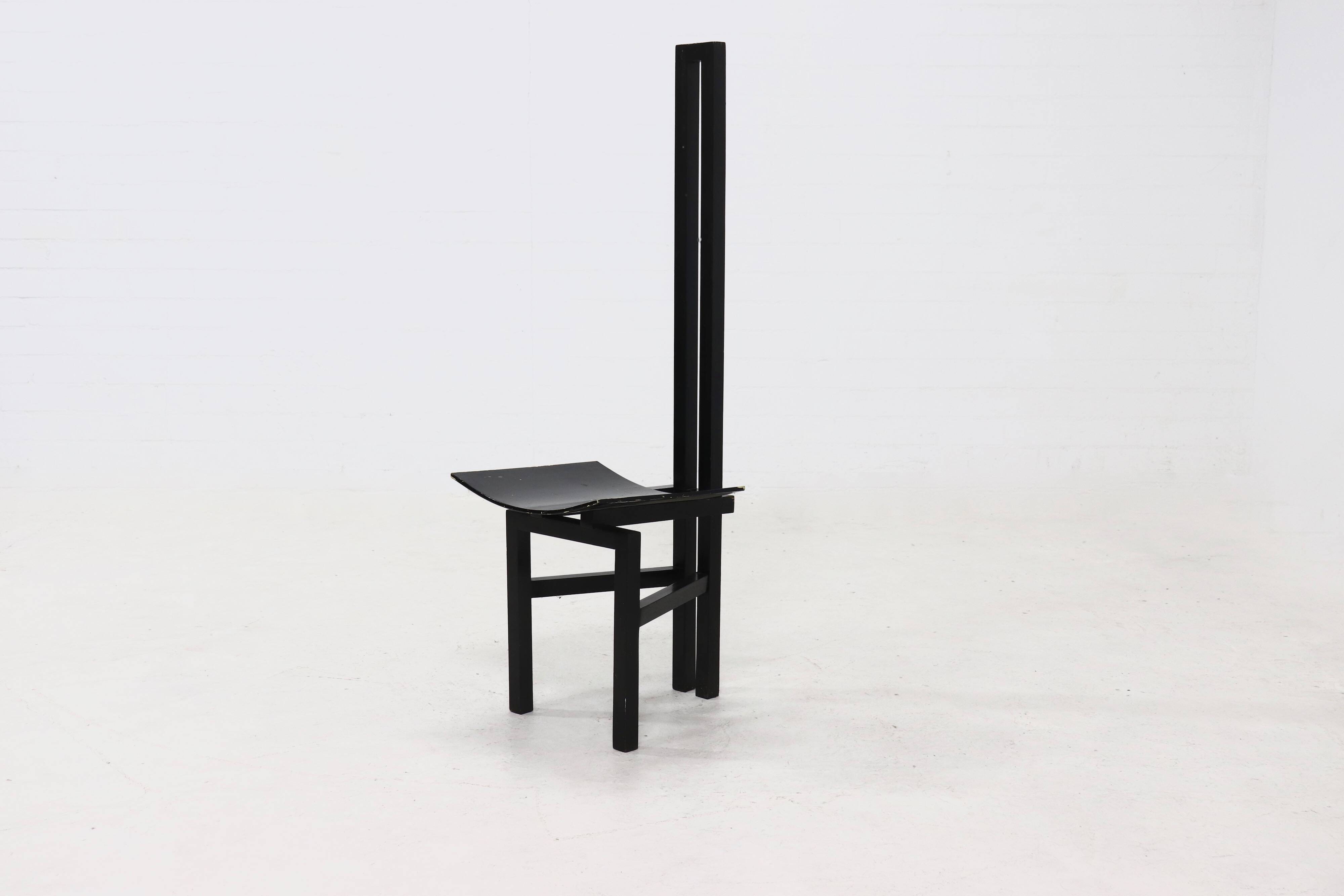 Chaise d'appoint constructiviste, années 1950