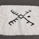 Small traditional handmade Berber rug 100-200 cm
