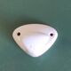 Wall-mounted coat hook in porcelain - mid 20th century