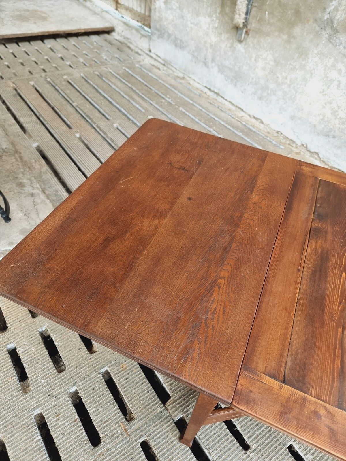 Antique extendable table dining table oak