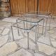Vintage nesting coffee table
