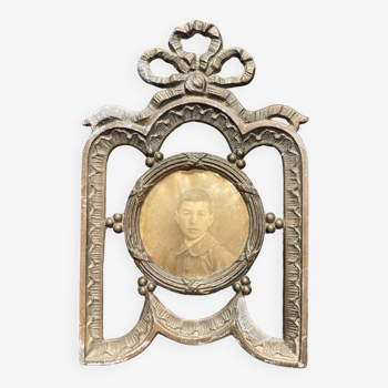 Miniature brass frame