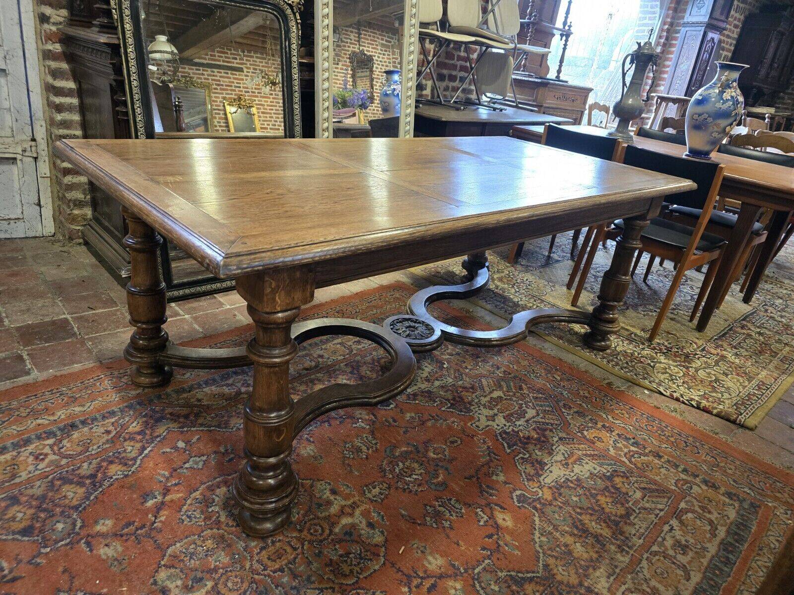 oak farm table