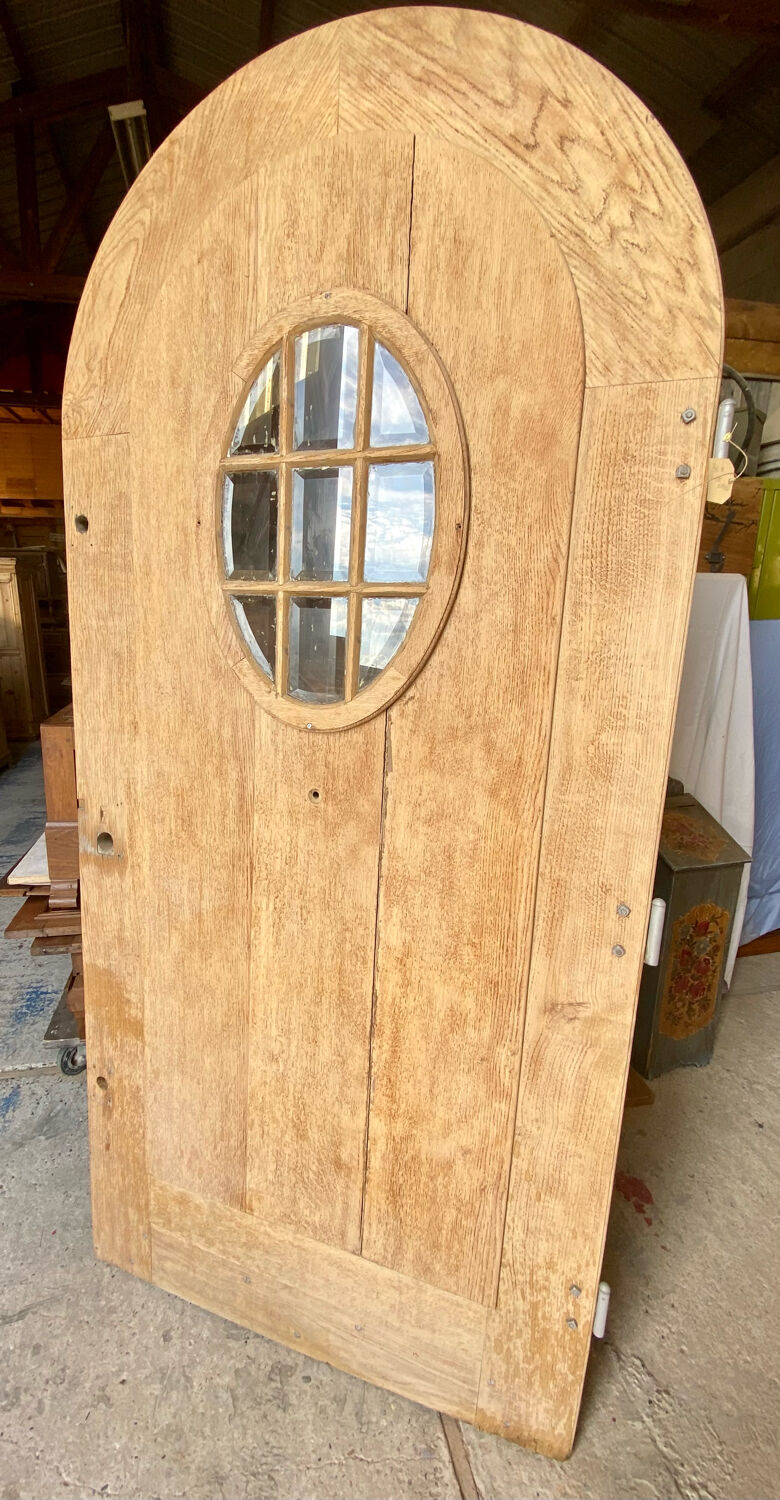 Porte décorative sablée