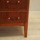 Teak chest of drawers, Danish design, 1970s, production: Denmark