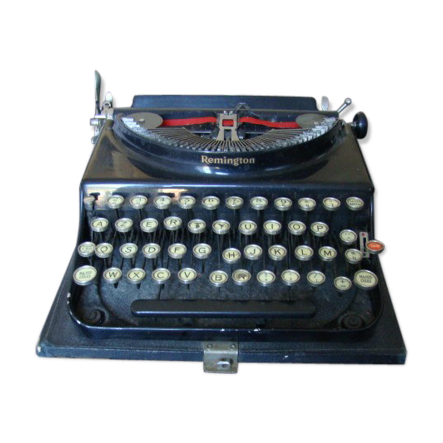 Typewriter old portable Mercedes
