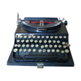 Typewriter old portable Mercedes